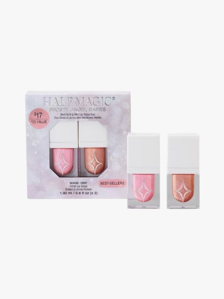 Half Magic Frost Angel Babies in branded components on a light gray background